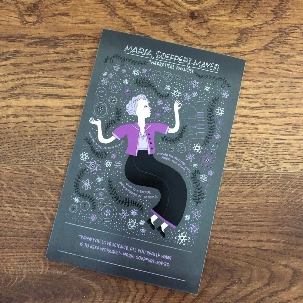 Women in Science by: Rachel Ignotofsky postcard set #16